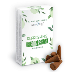 6x Plant Based Incense Cones - Refreshing