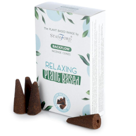 6x Plant Based Backflow Incense Cones - Relaxing