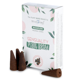 6x Plant Based Backflow Incense Cones - Sensuality