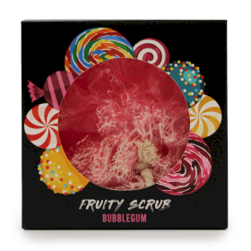4x Fruity Scrub Soap on a Rope - Bubblegum