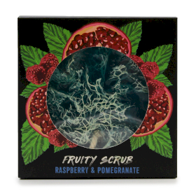 4x Fruity Scrub Soap on a Rope - Raspberry & Pomegranate
