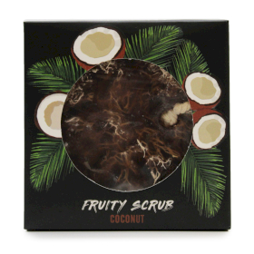 4x Fruity Scrub Soap on a Rope - Coconut