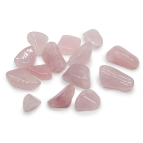 24x M Tumble Stone - Rose Quartz