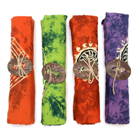 4x Bali Celtic Sarongs - Yin & Yang (4 Assorted Colours)