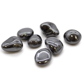 18x XL Tumble Stones - Hematite