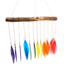 Rainbow Glass Chime - Assorted