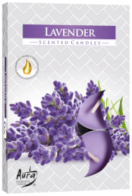 12x Set of 6 Scented Tealights - Lavender