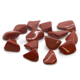 24x M Tumble Stone - Jasper - Red