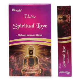 12x Vedic Incense Sticks - Spiritual Love