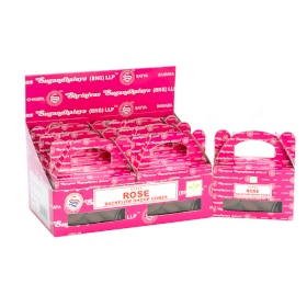 6x Satya Rose  Backflow Dhoop Cone