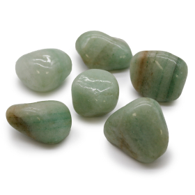 6x Large African Tumble Stone - Aventurine