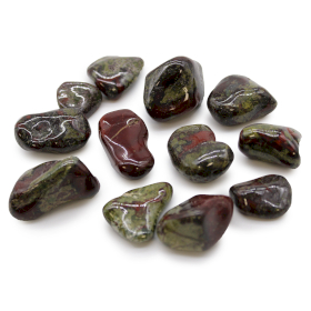 12x Medium African Tumble Stones - Dragon Stone