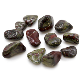 12x Medium African Tumble Stone - Dragon Stone