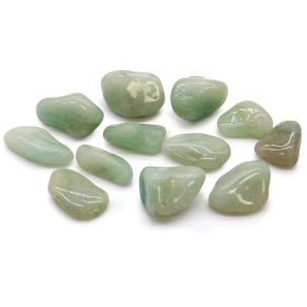 12x Medium African Tumble Stone - Aventurine