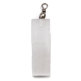 3x Selenite Natural Pendant