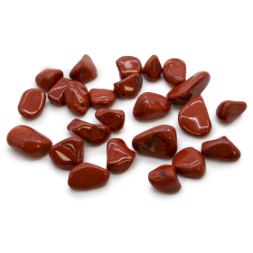 24x Small African Tumble Stone - Jasper - Red