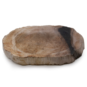 Petrified Wood Brown/Black Soap Dish