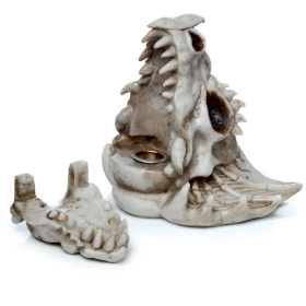 Dragon Skull Incense Cone Burner