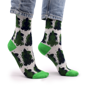 3x Hop Hare Bamboo Socks - Bali Buddha S/M