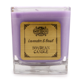 Soybean Jar Candles - Lavender & Basil