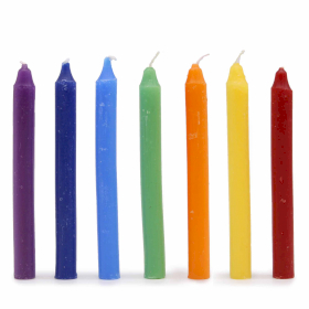 3x Set of 7 Spell Candles - 7 Chakras