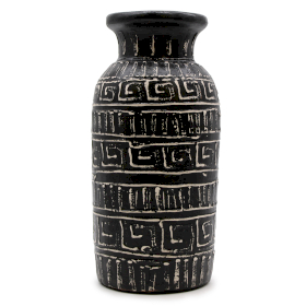 Greek Straight Vase - Chocolate