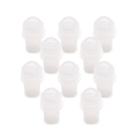 10x Gemstone Roller Tip for Bottle - Rock Quartz