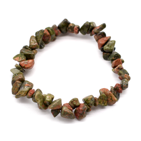 12x Chipstone Bracelet - Green Jasper