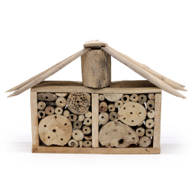 Driftwood Bee & Insect Wide-house Box