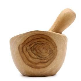 Ergo Teak Pestle & Mortar Medium