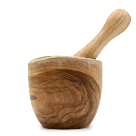 Ergo Teak Pestle & Mortar Small