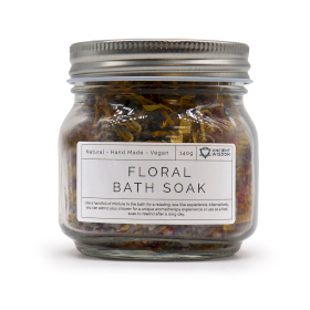 4x Floral Bath Soak - Natural - 140g