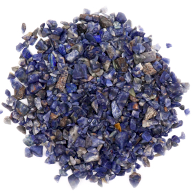 Sodalite Chips Gemstone Chips Bulk - 1KG