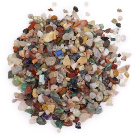 Mixed Natural Gemstone Chips - 1KG