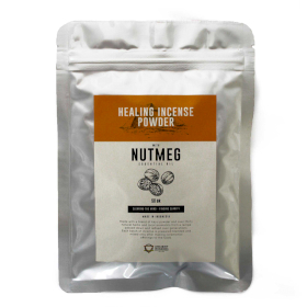 12x Healing Incense Powder - Nutmeg 50gm
