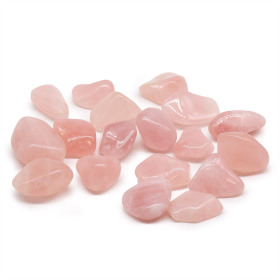 18x XL Tumble Stones - Rose Quartz