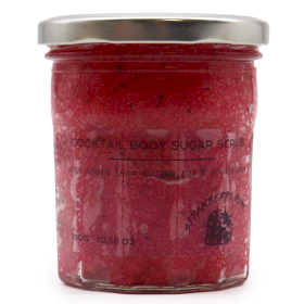 3x Fragranced Sugar Body Scrub - Strawberry Rum 300g