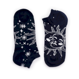 3x Hop Hare Bamboo Socks Low - Sun and Moon S/M  