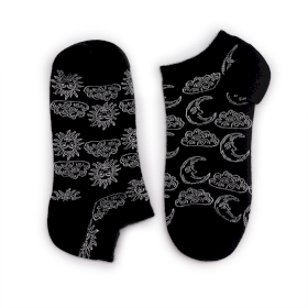 3x Hop Hare Bamboo Socks Low - Day and Night S/M