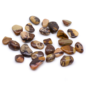 24x Small African Tumble Stone - Jasper Nguni