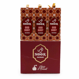 12x Noor Oud Incense - Ruby