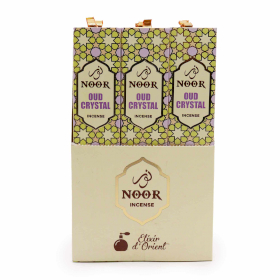 12x Noor Oud Incense - Crystal