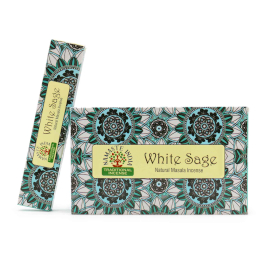 12x Namaste Mandala Masala Incense - White Sage