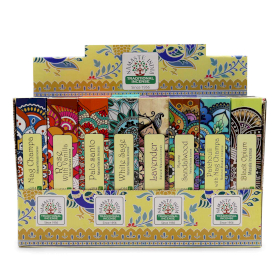 48x Namaste Mandala Masala Incense Display Pack (6x8 Fragrance)