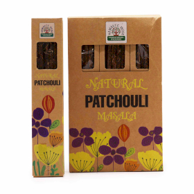 12x Natural Botanical Masala Incense - Patchouli