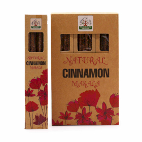 12x Natural Botanical Masala Incense - Cinnamon