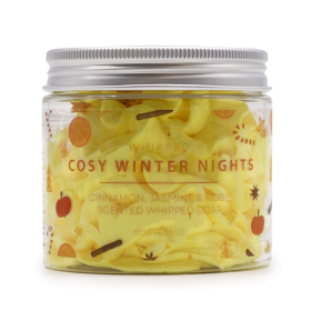 3x Cosy Winter Nights Whipped Soap 120g