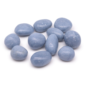 18x XL Tumble Stones -  Angelite