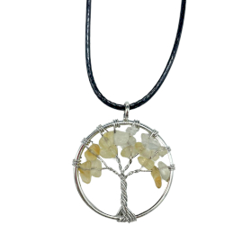 Tree of Life Pendant - Carnelian