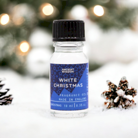 10x White Christmas Fragrance Oil 10ml